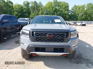 2023 Nissan Frontier SV with VIN 1N6ED1EK4PN622489, listed as a IAAI auction lot 42400562 with 25,595 mi miles and . Bid and sale history available at DreamBid. Image 12.