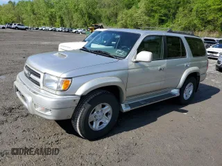 2000 Toyota 4Runner SR5 z VIN JT3HN86R8Y0309496, wystawiony jako Copart lot #55902005 z przebiegiem Nie podano mil oraz Czysty tytuł • Clean title. Historia ofert i sprzedaży dostępna na DreamBid. Obrazek 1.