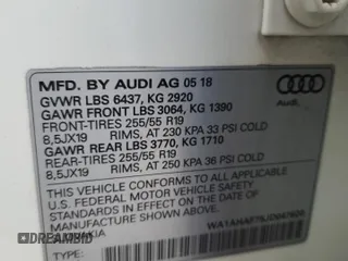 2018 Audi Q7 Premium z VIN WA1AHAF75JD047620, wystawiony jako Copart lot #45298955 z przebiegiem 103 928 mil mil oraz Szkoda całkowita • Salvage title. Historia ofert i sprzedaży dostępna na DreamBid. Obrazek 14.
