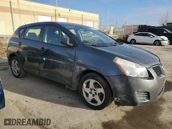 2009 Pontiac Vibe w/1SA with VIN 5Y2SP67859Z424625, listed as a Copart auction lot 83215544 with 191,811 mi miles and Clean Title. Bid and sale history available at carsss.com. Image 4.