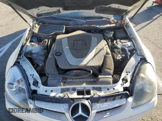 2007 Mercedes-Benz SLK-Class 3.0L with VIN WDBWK54F67F152564, listed as a Copart auction lot 41885365 with 136,566 mi miles and Salvage Title. Bid and sale history available at carsss.com. Image 11.