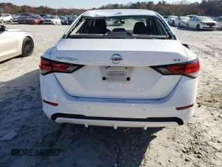 2022 Nissan Sentra SV with VIN 3N1AB8CV6NY235328, listed as a Copart auction lot 82178844 with 57,413 mi miles and Salvage Title. Bid and sale history available at DreamBid. Image 6.