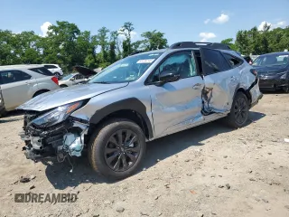2025 Subaru Outback Onyx with VIN 4S4BTALC4S3226292, listed as a Copart auction lot 63299745 with 2,245 mi miles and Salvage title. Bid and sale history available at DreamBid. Image 1.