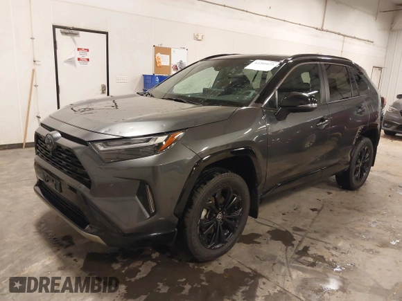 2023 Toyota RAV4 Hybrid XSE with VIN 4T3E6RFV7PU124140, listed as a IAAI auction lot 42201073 with 50,942 mi miles and . Bid and sale history available at DreamBid. Image 18.