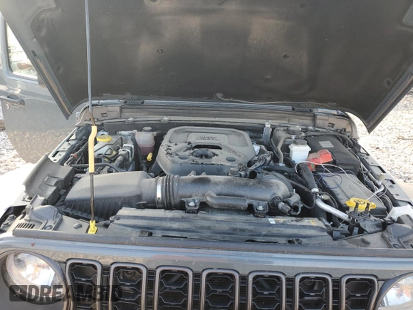 2024 Jeep Wrangler Sport с VIN 1C4PJXKN6RW214949, выставлен на аукционе Copart как лот 83198874 с пробегом 36 851 миль миль и Списание • Salvage title. История ставок и продаж доступна на DreamBid. Изображение 11.