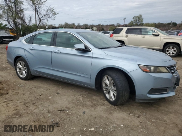 2014 Chevrolet Impala LT с VIN 1G1115SL4EU104151, выставлен на аукционе Copart как лот 51597245 с пробегом 97 039 миль миль и Списание • Salvage title. История ставок и продаж доступна на DreamBid. Изображение 4.