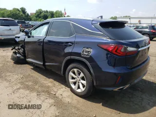 2017 Lexus RX 350 with VIN 2T2BZMCA3HC092809, listed as a Copart auction lot 61770475 with 106,732 mi miles and Salvage title. Bid and sale history available at DreamBid. Image 2.