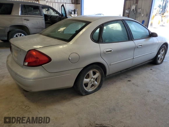 2003 Ford Taurus SES Standard with VIN 1FAFP55U43A256709, listed as a Copart auction lot 53925345 with 52,581 mi miles and Clean Title. Bid and sale history available at carsss.com. Image 3.