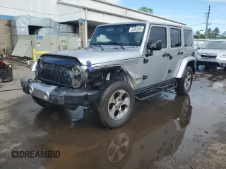 2016 Jeep Wrangler Unlimited 75th Anniversary with VIN 1C4HJWEG1GL183099, listed as a Copart auction lot 55393385 with Not provided miles and Salvage title. Bid and sale history available at DreamBid. Image 1.
