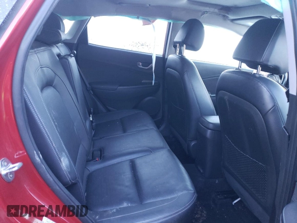 2021 Hyundai Kona Ultimate with VIN KM8K53A59MU712104, listed as a Copart auction lot 87926405 with 0 mi miles and Salvage Title. Bid and sale history available at carsss.com. Image 11.
