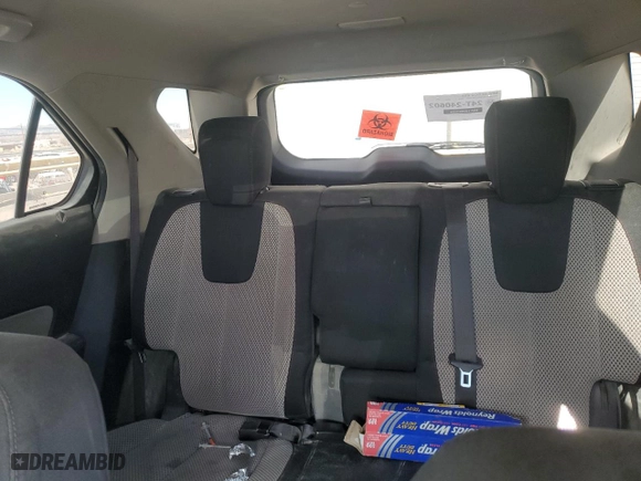 2017 Chevrolet Equinox LS with VIN 2GNALBEK8H1518799, listed as a Copart auction lot 89191695 with 0 mi miles and Salvage Title. Bid and sale history available at carsss.com. Image 10.