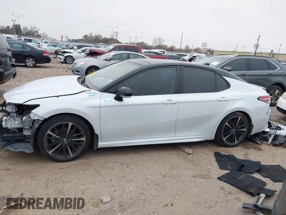 2019 Toyota Camry XSE with VIN 4T1B61HK0KU278004, listed as a IAAI auction lot 41582273 with 73,270 mi miles. Bid and sale history available at carsss.com. Image 15.