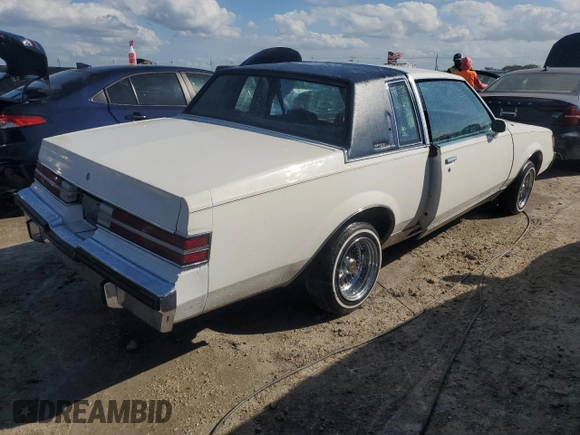 1984 Buick Regal with VIN 1G4AM47A7EH420311, listed as a Copart auction lot 78300284 with 81,206 mi miles and Non Repairable. Bid and sale history available at DreamBid. Image 3.