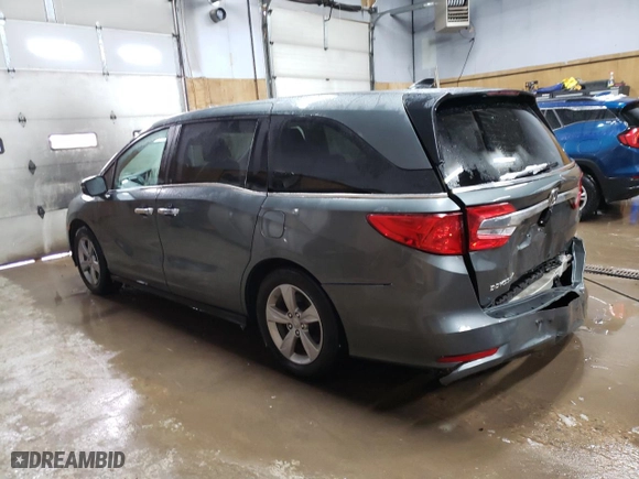 2018 Honda Odyssey EX-L with VIN 5FNRL6H78JB096739, listed as a Copart auction lot 49375205 with 110890 miles and Clean Title. Bid and sale history available at carsss.com. Image 2.