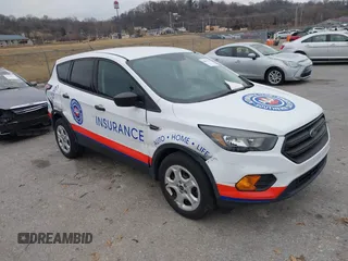 2018 Ford Escape S with VIN 1FMCU0F7XJUC89920, listed as a IAAI auction lot 38639745 with 48,608 mi miles and . Bid and sale history available at DreamBid. Image 1.