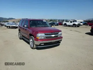 2005 Chevrolet Tahoe LS with VIN 1GNEC13V45J153497, listed as a Copart auction lot 60487565 with 269,536 mi miles and Salvage title. Bid and sale history available at DreamBid. Image 14.
