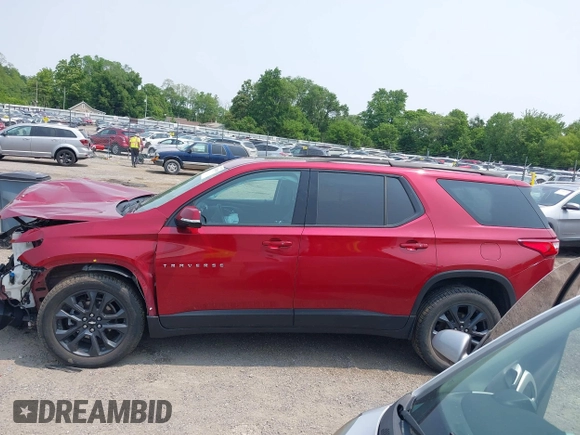 2020 Chevrolet Traverse RS with VIN 1GNEVJKW5LJ149296, listed as a IAAI auction lot 42384838 with 92,475 mi miles and . Bid and sale history available at DreamBid. Image 15.