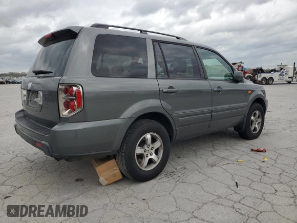 2008 Honda Pilot EX-L with VIN 5FNYF28738B009318, listed as a Copart auction lot 51648595 with 266,183 mi miles and Clean Title. Bid and sale history available at DreamBid. Image 3.