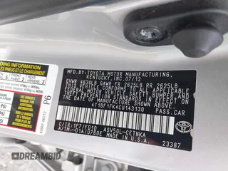 2012 Toyota Camry L with VIN 4T1BF1FK4CU143130, listed as a IAAI auction lot 41961729 with 120,987 mi miles. Bid and sale history available at carsss.com. Image 9.