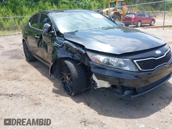 2013 Kia Optima SX with VIN 5XXGR4A67DG117092, listed as a IAAI auction lot 42270612 with Not provided miles and . Bid and sale history available at DreamBid. Image 6.
