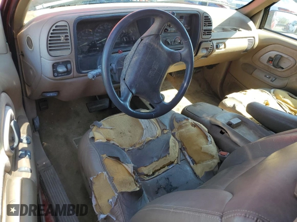 1995 GMC Sierra 1500 z VIN 2GTEK19K1S1590453, wystawiony jako Copart lot #56644075 z przebiegiem 222 590 mil mil oraz Szkoda całkowita • Salvage title. Historia ofert i sprzedaży dostępna na DreamBid. Obrazek 8.