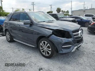 2016 Mercedes-Benz GLE 350 with VIN 4JGDA5HB2GA703925, listed as a Copart auction lot 59176865 with 89,376 mi miles and Salvage title. Bid and sale history available at DreamBid. Image 4.