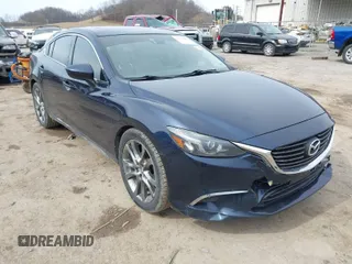 2016 Mazda Mazda6 i Grand Touring with VIN JM1GJ1W57G1466212, listed as a IAAI auction lot 41720125 with 159,945 mi miles. Bid and sale history available at carsss.com. Image 1.