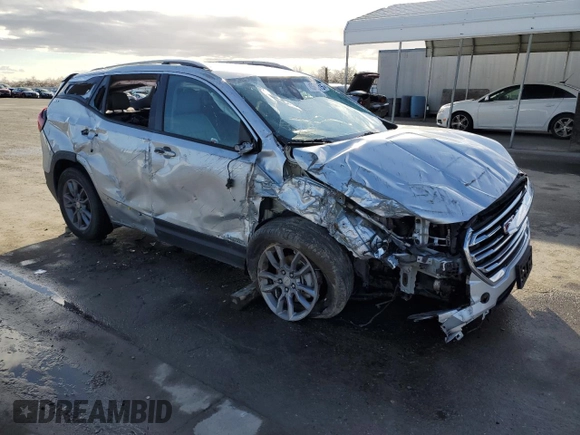 2022 GMC Terrain SLT with VIN 3GKALVEV5NL154117, listed as a Copart auction lot 45581315 with 63,445 mi miles and Salvage Title. Bid and sale history available at DreamBid. Image 4.