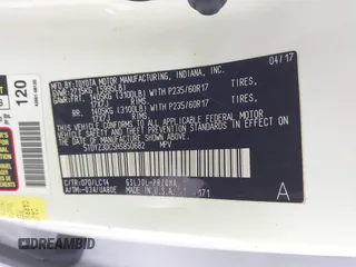 2017 Toyota Sienna XLE Auto Access Seat with VIN 5TDYZ3DC5HS850682, listed as a IAAI auction lot 41732480 with 200,257 mi miles and . Bid and sale history available at DreamBid. Image 9.