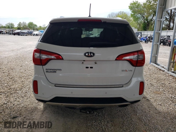 2015 Kia Sorento SX Limited with VIN 5XYKWDA7XFG650550, listed as a Copart auction lot 54193735 with 139,101 mi miles and Clean Title. Bid and sale history available at carsss.com. Image 6.