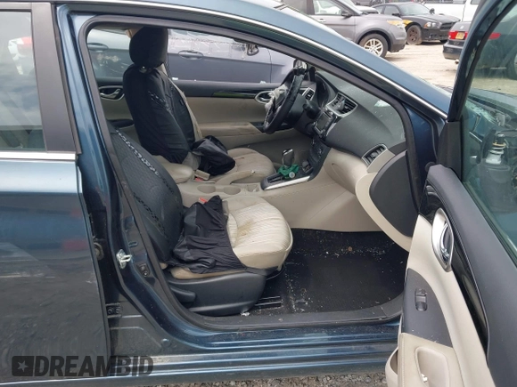 2017 Nissan Sentra SV with VIN 3N1AB7AP4HY280643, listed as a IAAI auction lot 42115714 with 133,649 mi miles and . Bid and sale history available at DreamBid. Image 5.