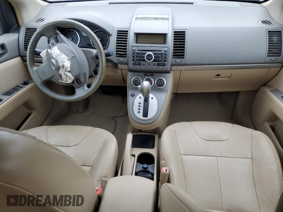 2007 Nissan Sentra 2.0 with VIN 3N1AB61E47L615548, listed as a Copart auction lot 50928135 with 122,186 mi miles and Salvage Title. Bid and sale history available at DreamBid. Image 8.