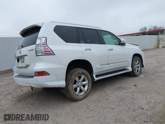 2015 Lexus GX 460 with VIN JTJBM7FX3F5107661, listed as a IAAI auction lot 41553229 with 45,436 mi miles and . Bid and sale history available at carsss.com. Image 4.