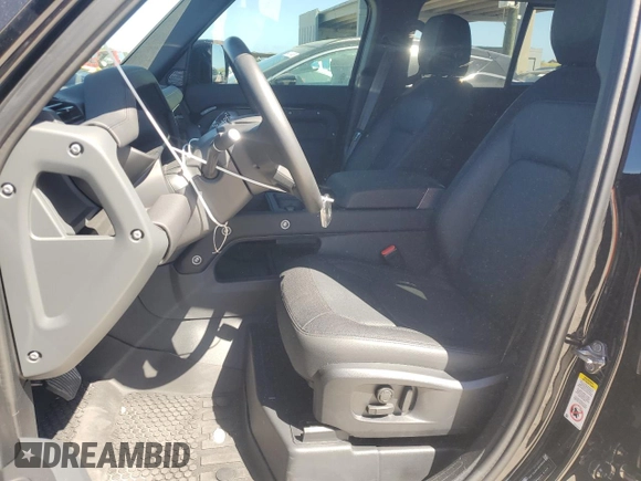 2024 Land Rover Defender X-Dynamic SE with VIN SALE27EU2R2351734, listed as a Copart auction lot 49209105 with 6,087 mi miles and Salvage title. Bid and sale history available at DreamBid. Image 7.