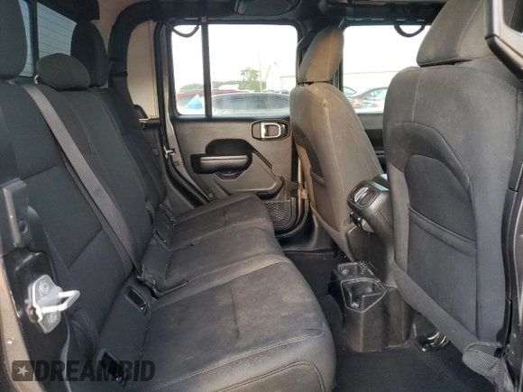 2021 Jeep Gladiator 80th Anniversary with VIN 1C6HJTAG7ML619025, listed as a Copart auction lot 63309365 with 69,126 mi miles and Salvage title. Bid and sale history available at DreamBid. Image 10.