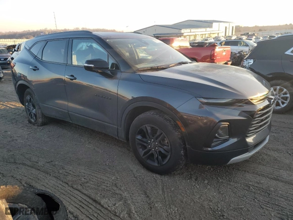 2021 Chevrolet Blazer LT with VIN 3GNKBCR4XMS554338, listed as a Copart auction lot 88315905 with 46,788 mi miles and Salvage Title. Bid and sale history available at carsss.com. Image 4.
