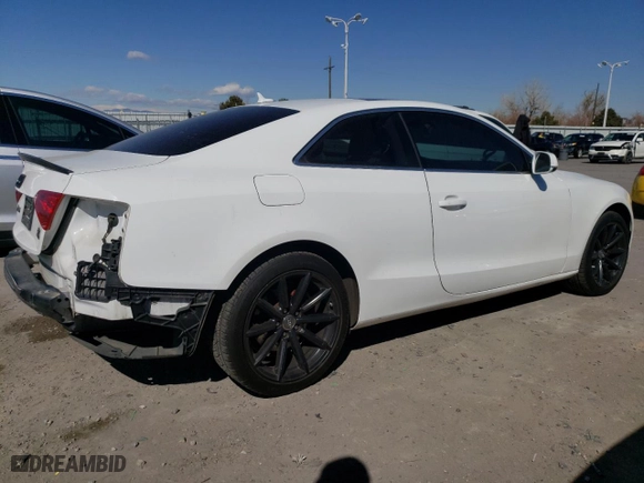 2015 Audi A5 Premium with VIN WAUCFAFR6FA017215, listed as a Copart auction lot 47098685 with 100,882 mi miles and Salvage Title. Bid and sale history available at carsss.com. Image 3.