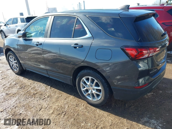 2023 Chevrolet Equinox LT with VIN 3GNAXTEG1PS191560, listed as a IAAI auction lot 41627709 with 10,914 mi miles and . Bid and sale history available at DreamBid. Image 3.