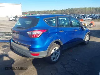 2017 Ford Escape S with VIN 1FMCU0F70HUE01165, listed as a IAAI auction lot 41857374 with 56,973 mi miles. Bid and sale history available at carsss.com. Image 4.