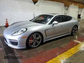 2015 Porsche Panamera GTS with VIN WP0AF2A7XFL080196, listed as a Copart auction lot 58122825 with 44,969 mi miles and Clean title. Bid and sale history available at DreamBid. Image 1.