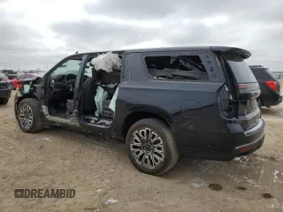 2023 GMC Yukon XL Denali Ultimate with VIN 1GKS2KKL7PR538324, listed as a Copart auction lot 43148215 with Not Provided miles and Salvage Title. Bid and sale history available at carsss.com. Image 2.