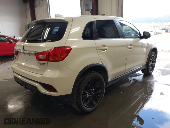 2018 Mitsubishi Outlander ES with VIN JA4AR3AU2JU005976, listed as a IAAI auction lot 42572144 with 64,251 mi miles and . Bid and sale history available at DreamBid. Image 4.