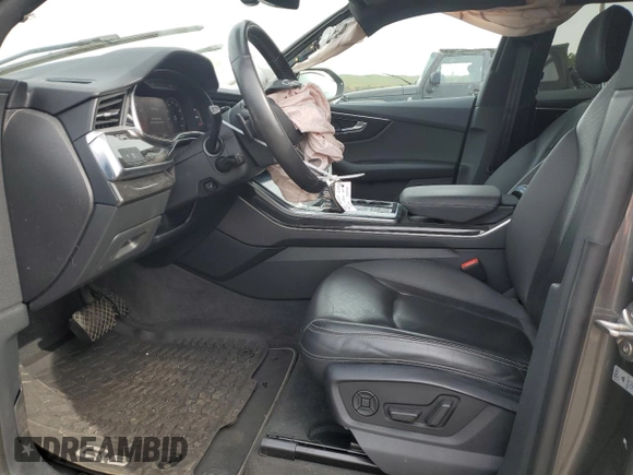 2019 Audi Q8 Premium Plus with VIN WA1BVAF15KD025823, listed as a Copart auction lot 49646583 with 59,976 mi miles. Bid and sale history available at carsss.com. Image 7.