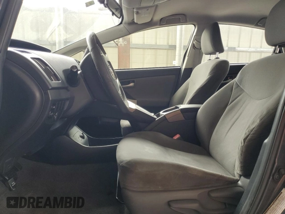 2012 Toyota Prius One with VIN JTDKN3DUXC5408134, listed as a Copart auction lot 59718785 with Not provided miles and Salvage title. Bid and sale history available at DreamBid. Image 7.
