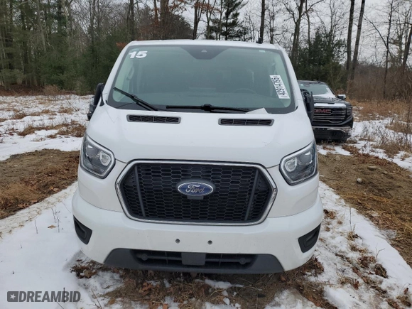 2023 Ford Transit Passenger Wagon XL with VIN 1FBAX2YG7PKA45212, listed as a Copart auction lot 42914795 with 70,987 mi miles and Salvage Title. Bid and sale history available at carsss.com. Image 5.