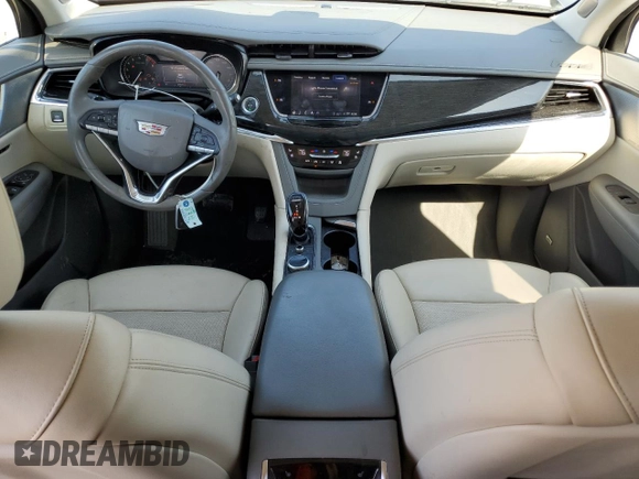 2020 Cadillac XT6 FWD Premium Luxury with VIN 1GYKPCRS5LZ201302, listed as a Copart auction lot 55103225 with 61,527 mi miles and Salvage Title. Bid and sale history available at carsss.com. Image 8.