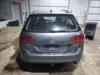 2017 Volkswagen Golf SportWagen S with VIN 3VW017AU2HM507446, listed as a Copart auction lot 46218065 with 249,319 mi miles and Salvage Title. Bid and sale history available at carsss.com. Image 6.