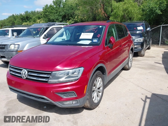 2018 Volkswagen Tiguan SEL с VIN 3VV3B7AX4JM027472, выставлен на аукционе IAAI как лот 42398665 с пробегом 153 742 миль миль и . История ставок и продаж доступна на DreamBid. Изображение 2.