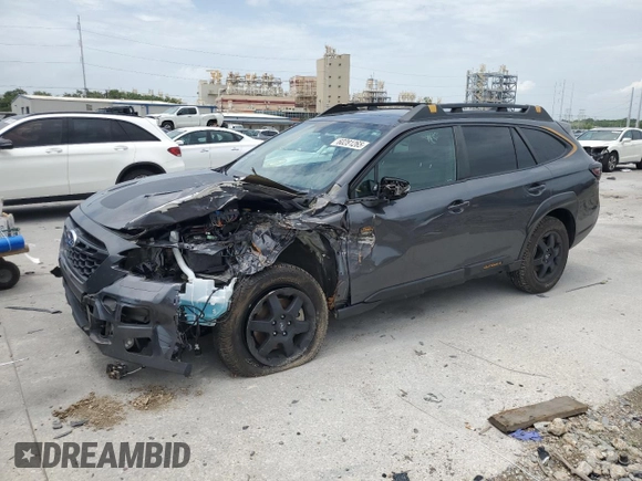 2023 Subaru Outback Wilderness с VIN 4S4BTGUD6P3181406, выставлен на аукционе Copart как лот 63435275 с пробегом Не указан миль и Списание • Salvage title. История ставок и продаж доступна на DreamBid. Изображение 1.