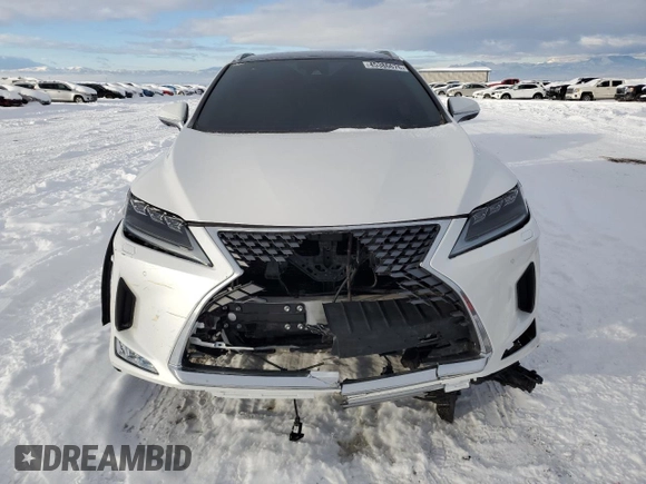 2020 Lexus RX 350 with VIN 2T2JZMDA0LC248405, listed as a Copart auction lot 45386675 with 36,049 mi miles and Salvage title. Bid and sale history available at DreamBid. Image 5.